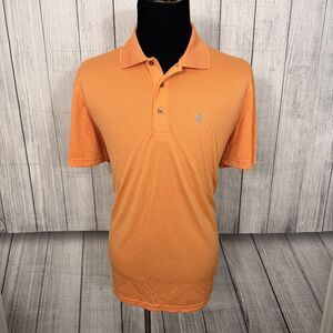 Izod CoolFX Men's XL Orange Polyester Short Sleeve Golf Polo Shirt